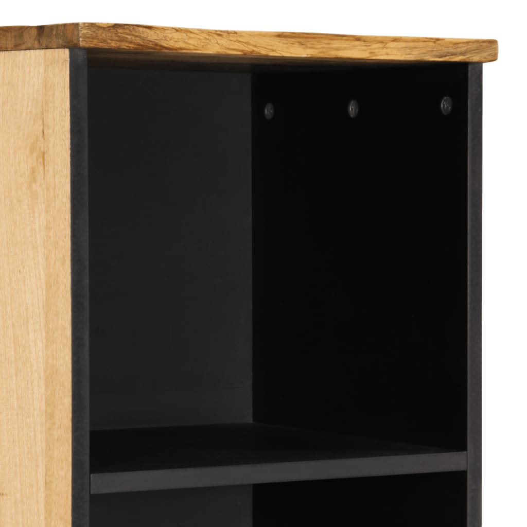 Buffet 38x34x160 cm bois de manguier massif brut - XIOS