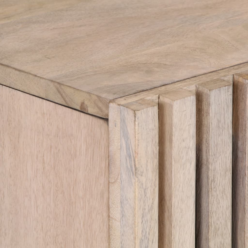 Buffet 60x34x75 cm bois de manguier massif