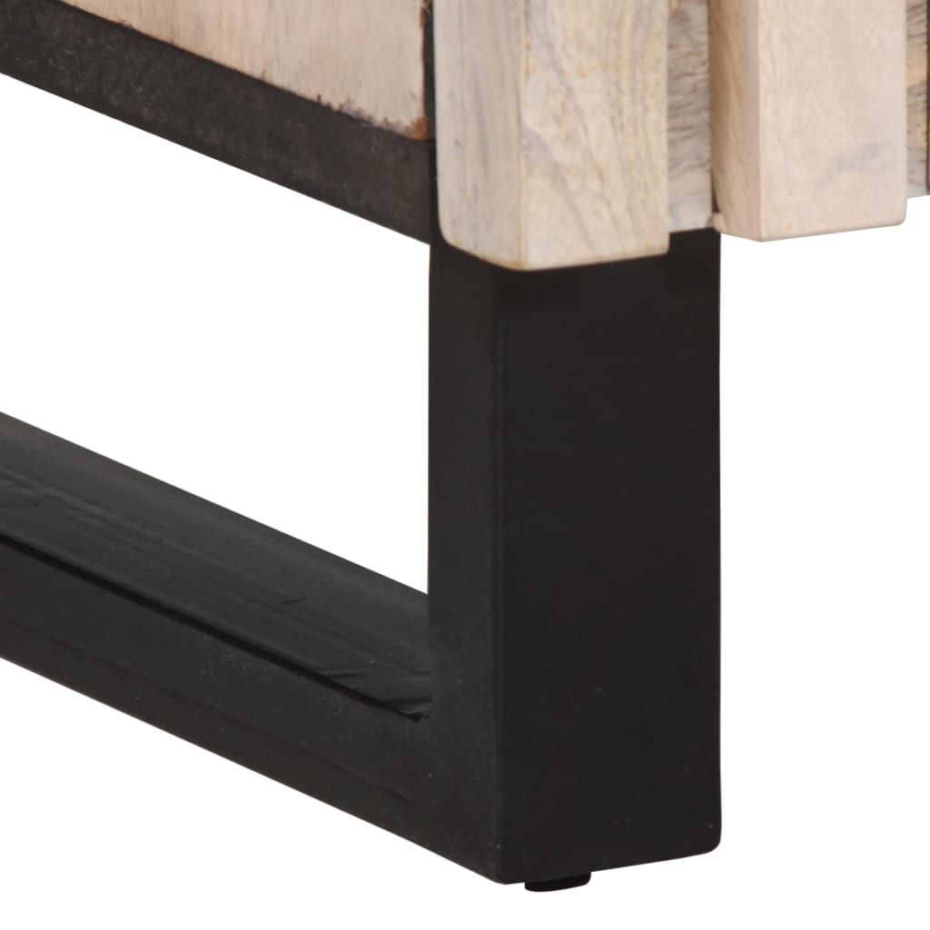 Buffet 60x34x75 cm bois de manguier massif