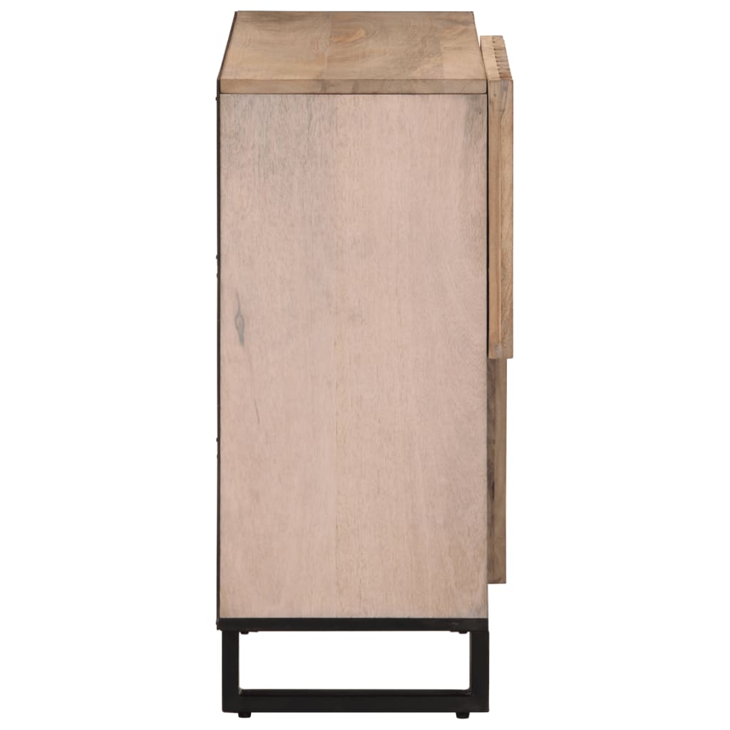 Buffet 80x34x75 cm Bois massif de manguier