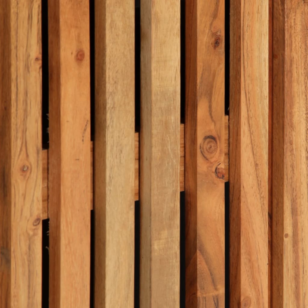 Buffet haut 60x34x100 cm bois massif d'acacia - XIOS