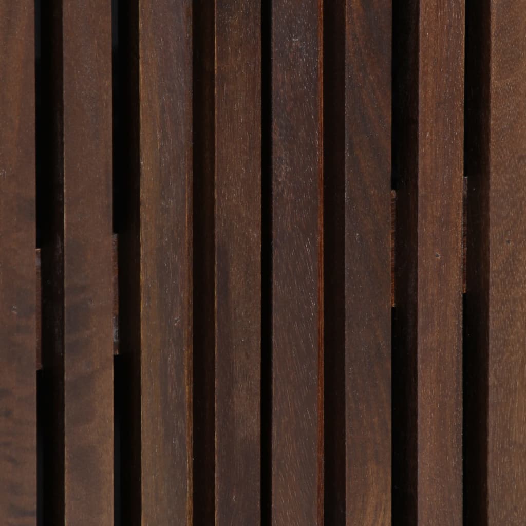 Buffet marron 60x34x100 cm bois de manguier massif - XIOS