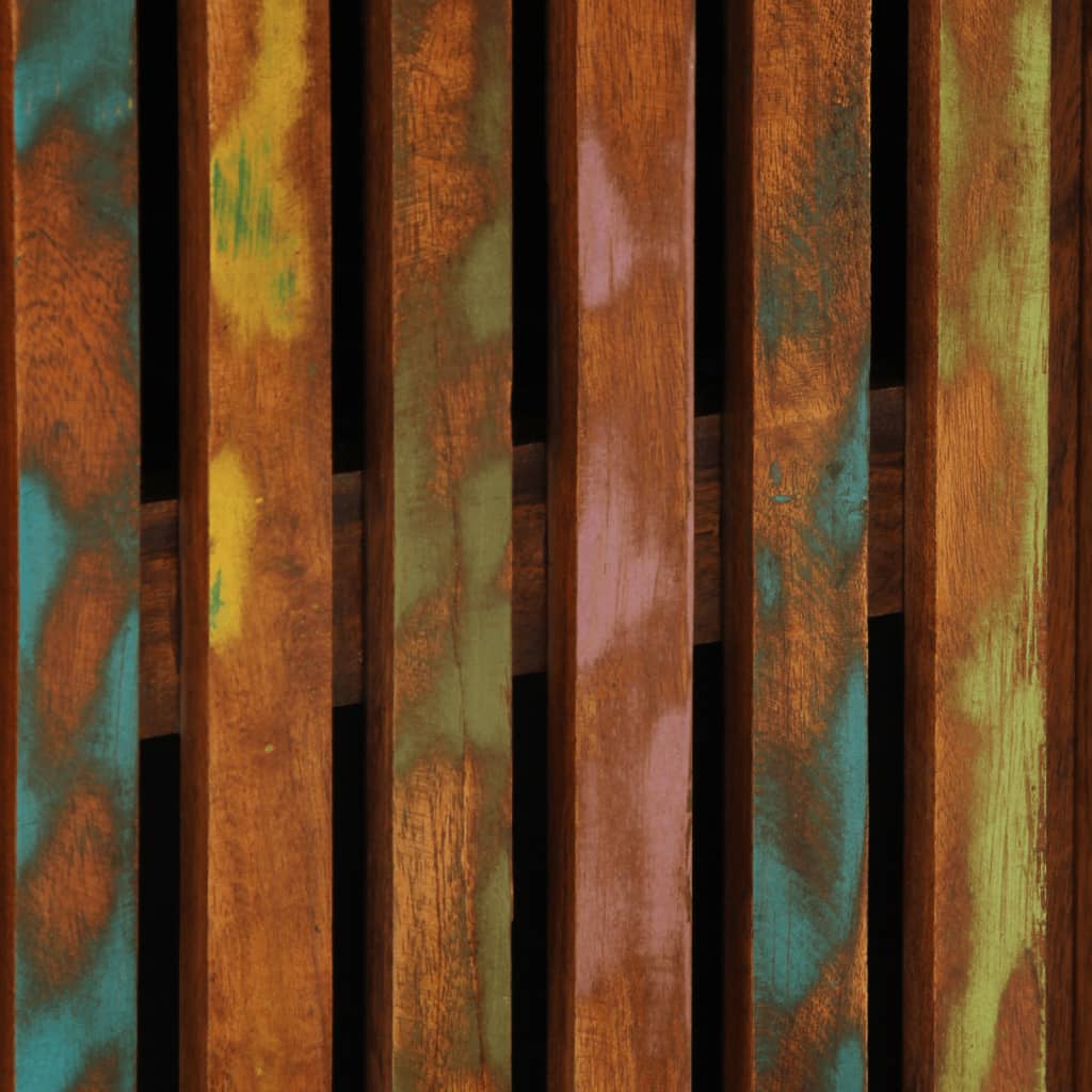 Buffet haut 60x34x100 cm bois massif d'acacia - XIOS