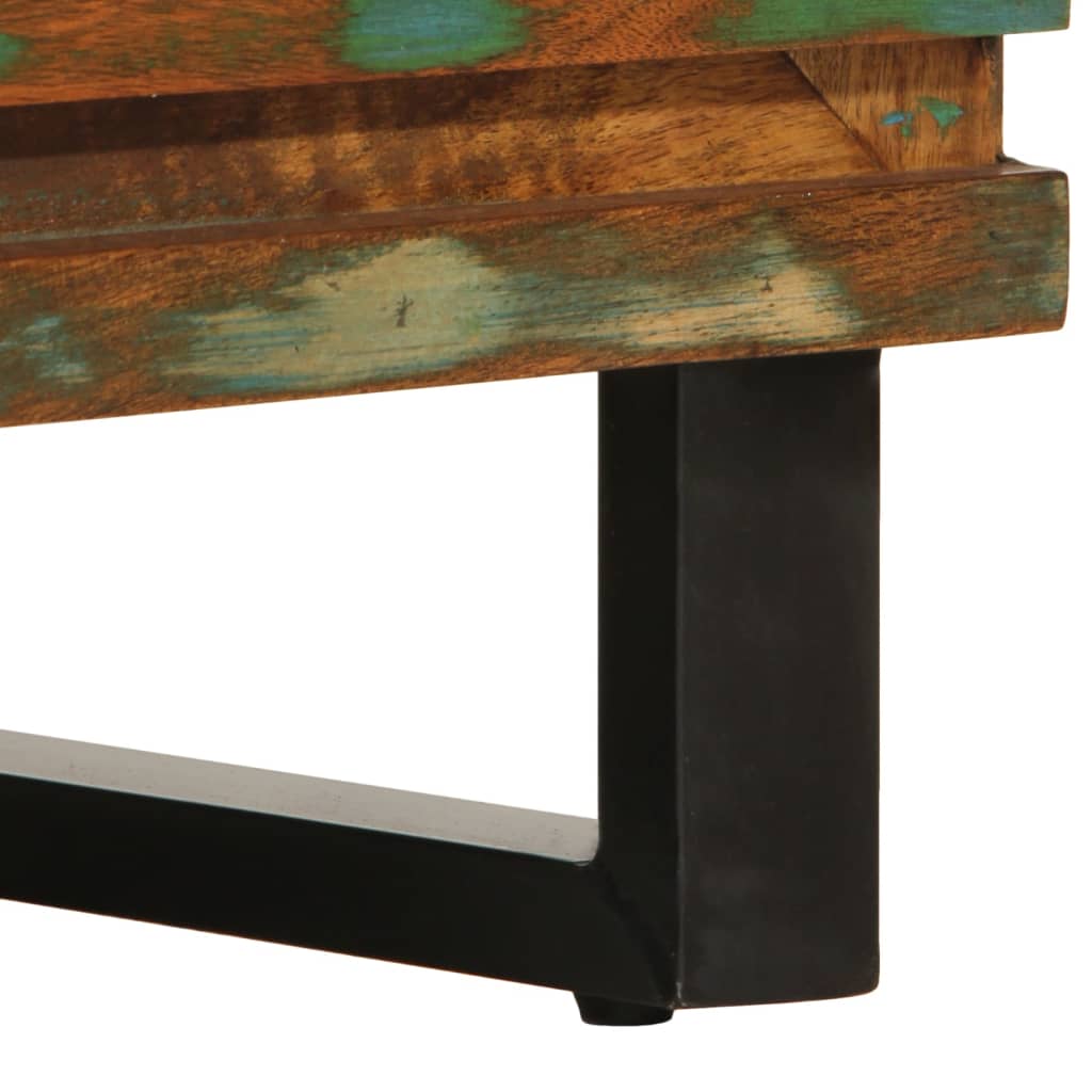 Buffet haut 60x34x100 cm bois massif d'acacia - XIOS