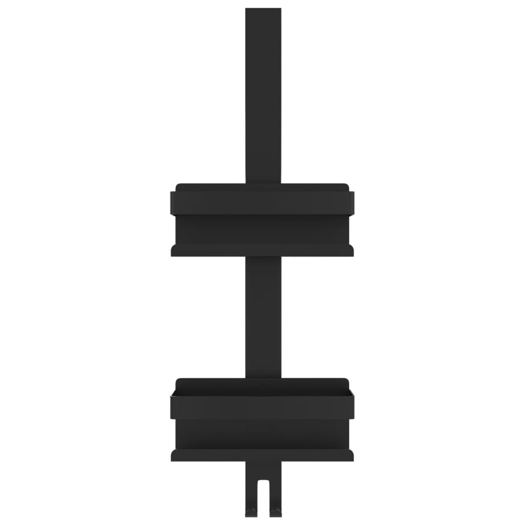 Support de douche suspendu noir mat acier inoxydable 304 brossé - XIOS
