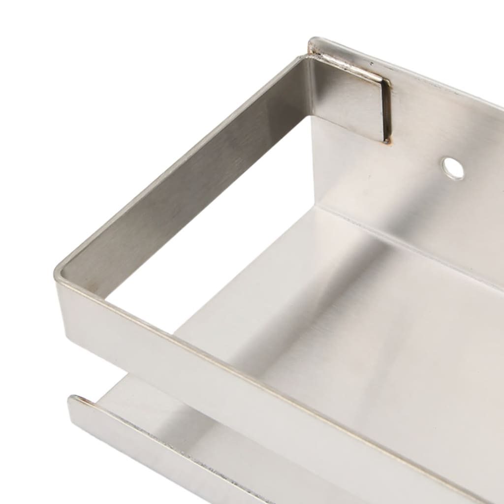 Étagère de douche 30x10x6 cm acier inoxydable 304 brossé - XIOS