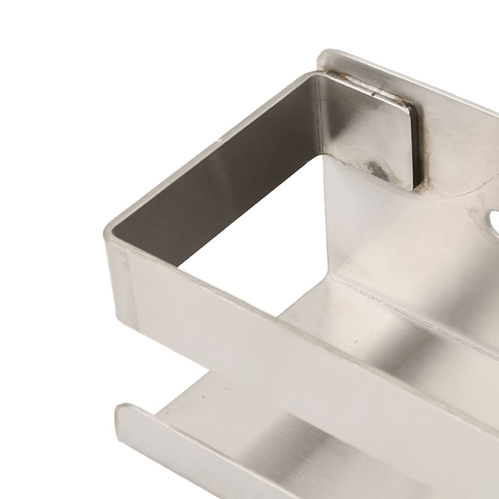 Étagère de douche 23x6,5x6 cm acier inoxydable 304 brossé - XIOS