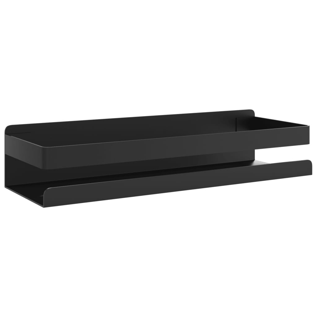 Étagère de douche noir mat acier inoxydable 304 brossé - XIOS