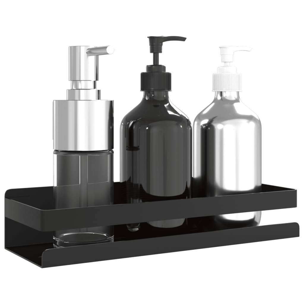 Étagère de douche noir mat acier inoxydable 304 brossé - XIOS