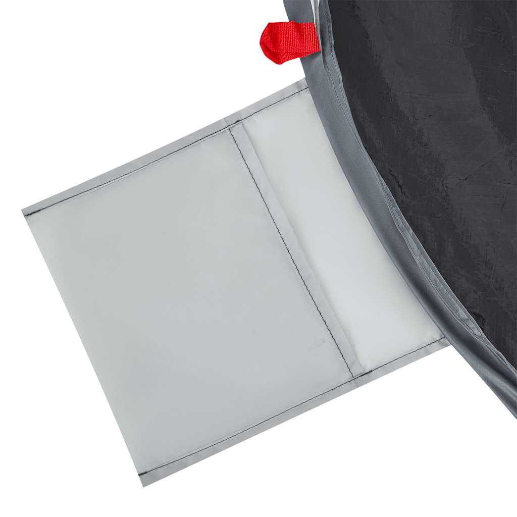 Tente de plage gris escamotable imperméable Tentes vidaXL