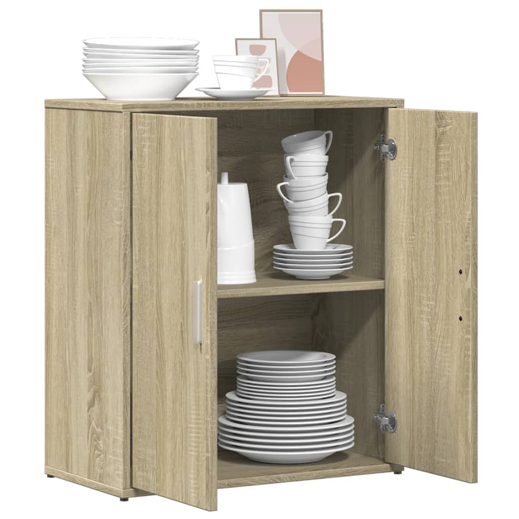 Buffet chêne sonoma 60x31x70 cm bois d'ingénierie - XIOS
