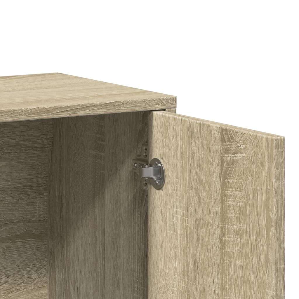 Buffet chêne sonoma 60x31x70 cm bois d'ingénierie - XIOS