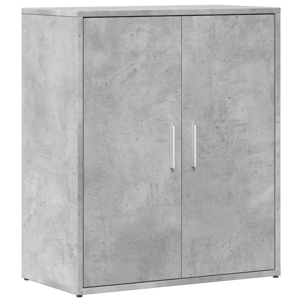 Buffet gris béton 60x31x70 cm bois d'ingénierie - XIOS