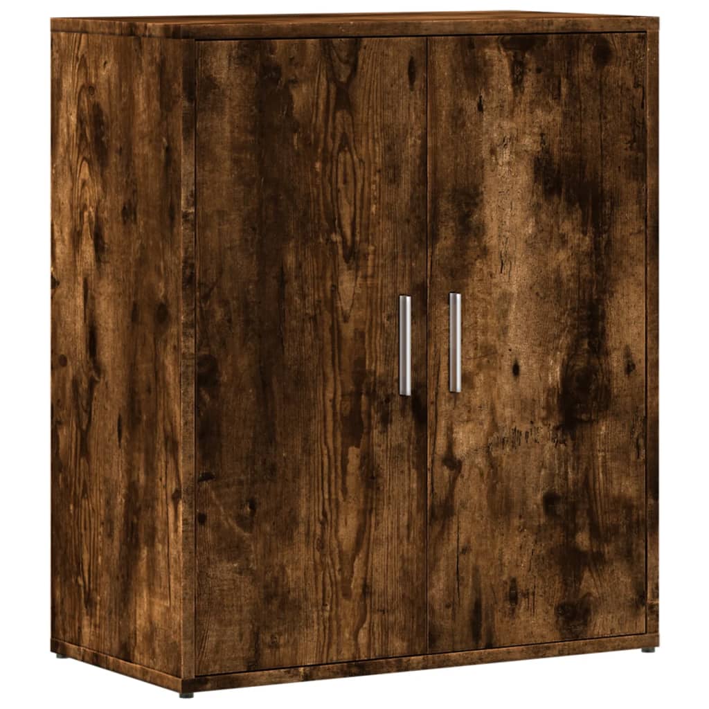 Buffet chêne fumé 60x31x70 cm bois d'ingénierie - XIOS