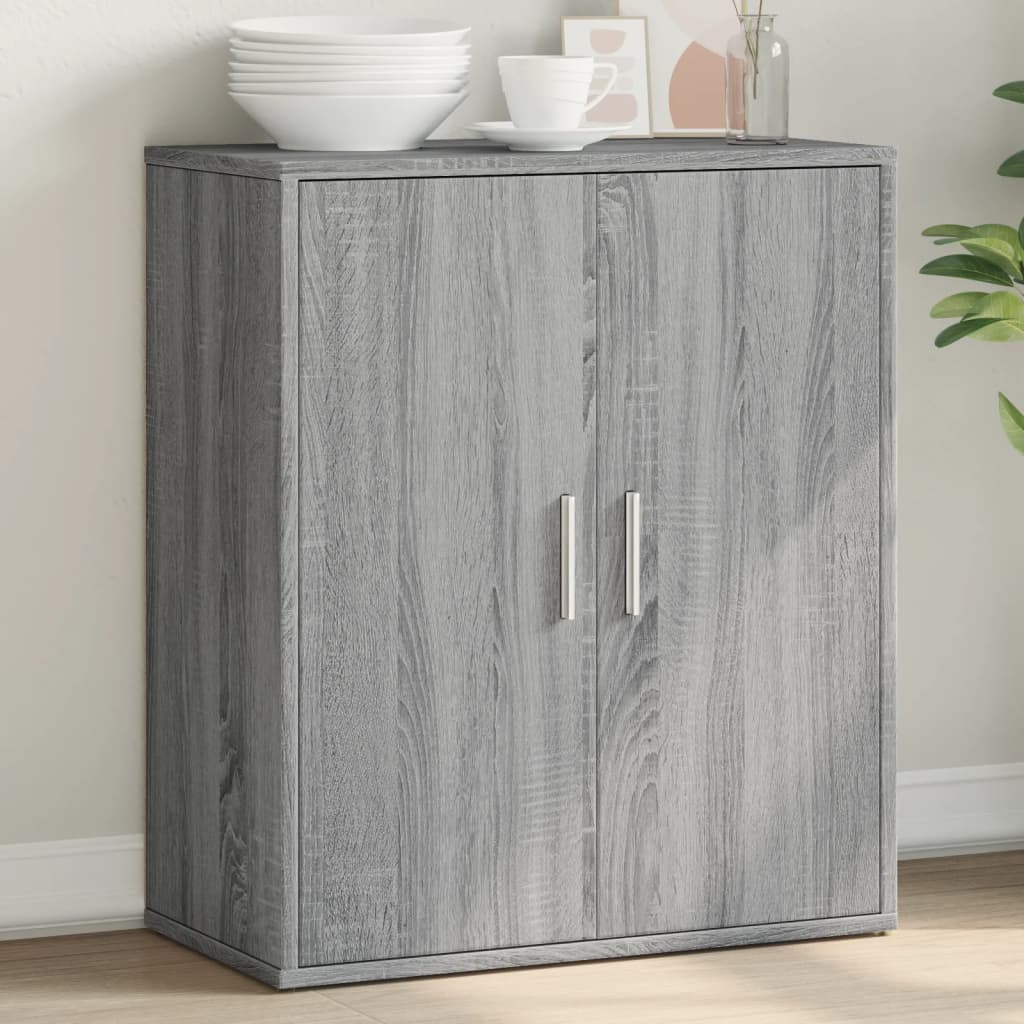 Buffet sonoma gris 60x31x70 cm bois d'ingénierie - XIOS