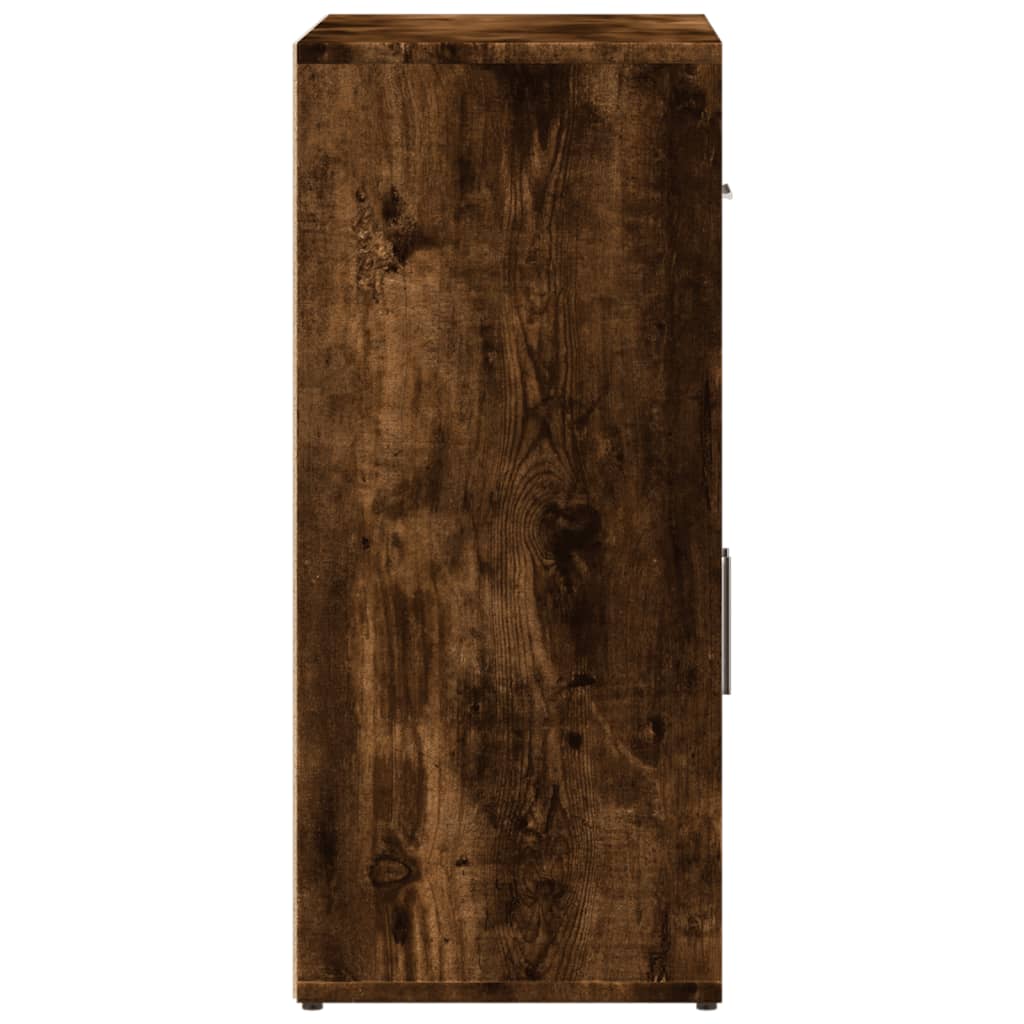Buffet chêne fumé 60x31x70 cm bois d'ingénierie - XIOS