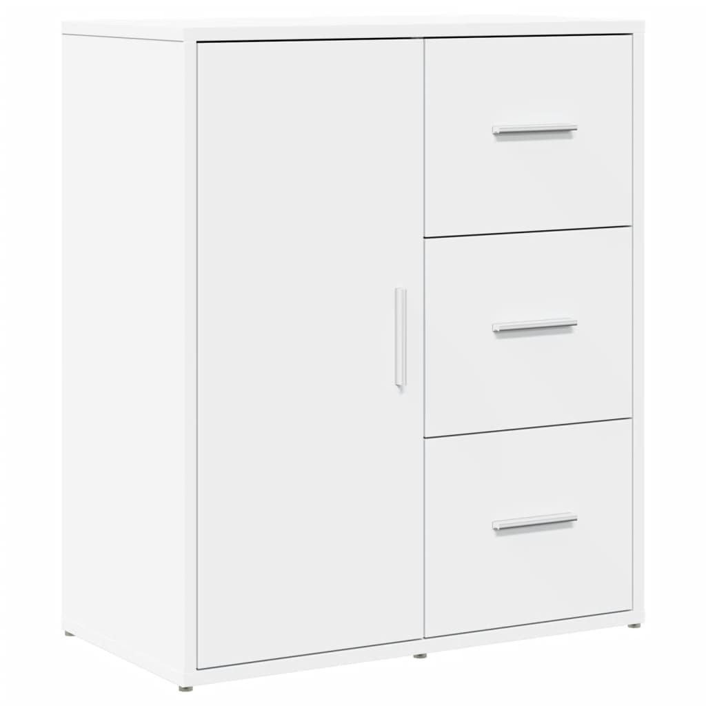 Buffet blanc 60x31x70 cm bois d'ingénierie - XIOS