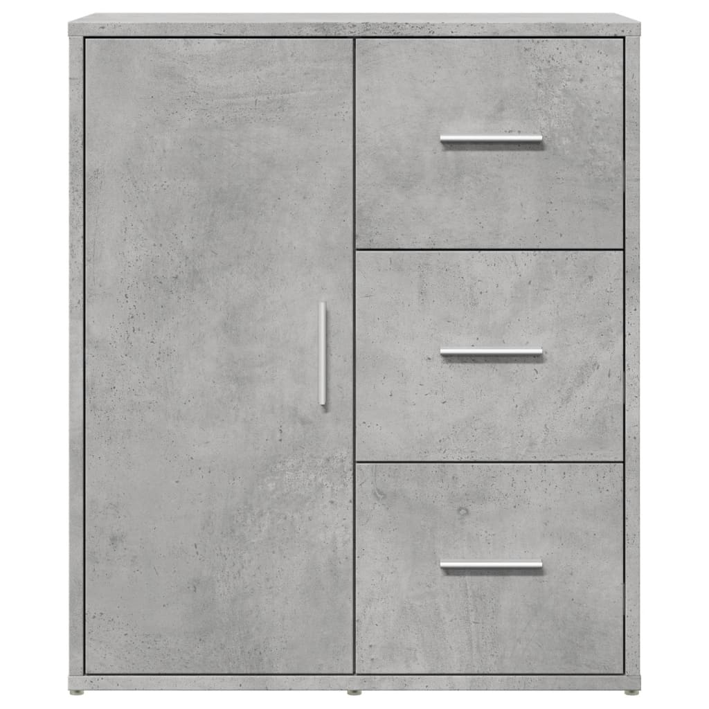 Buffet gris béton 60x31x70 cm bois d'ingénierie - XIOS