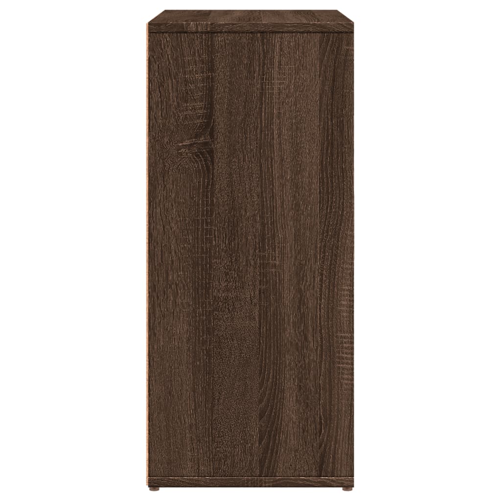 Buffet chêne marron 60x31x70 cm bois d'ingénierie - XIOS