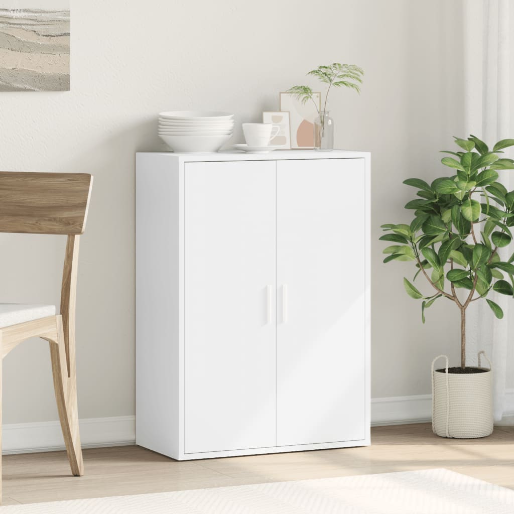 Buffet blanc 60x31x84 cm bois d'ingénierie - XIOS