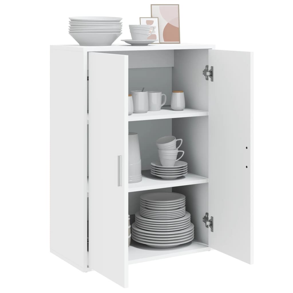 Buffet blanc 60x31x84 cm bois d'ingénierie - XIOS