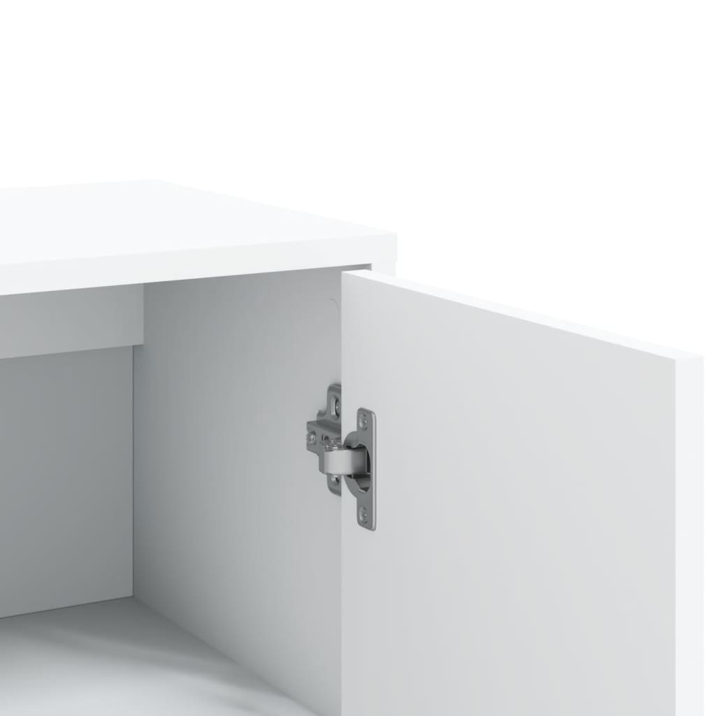 Buffet blanc 60x31x84 cm bois d'ingénierie - XIOS