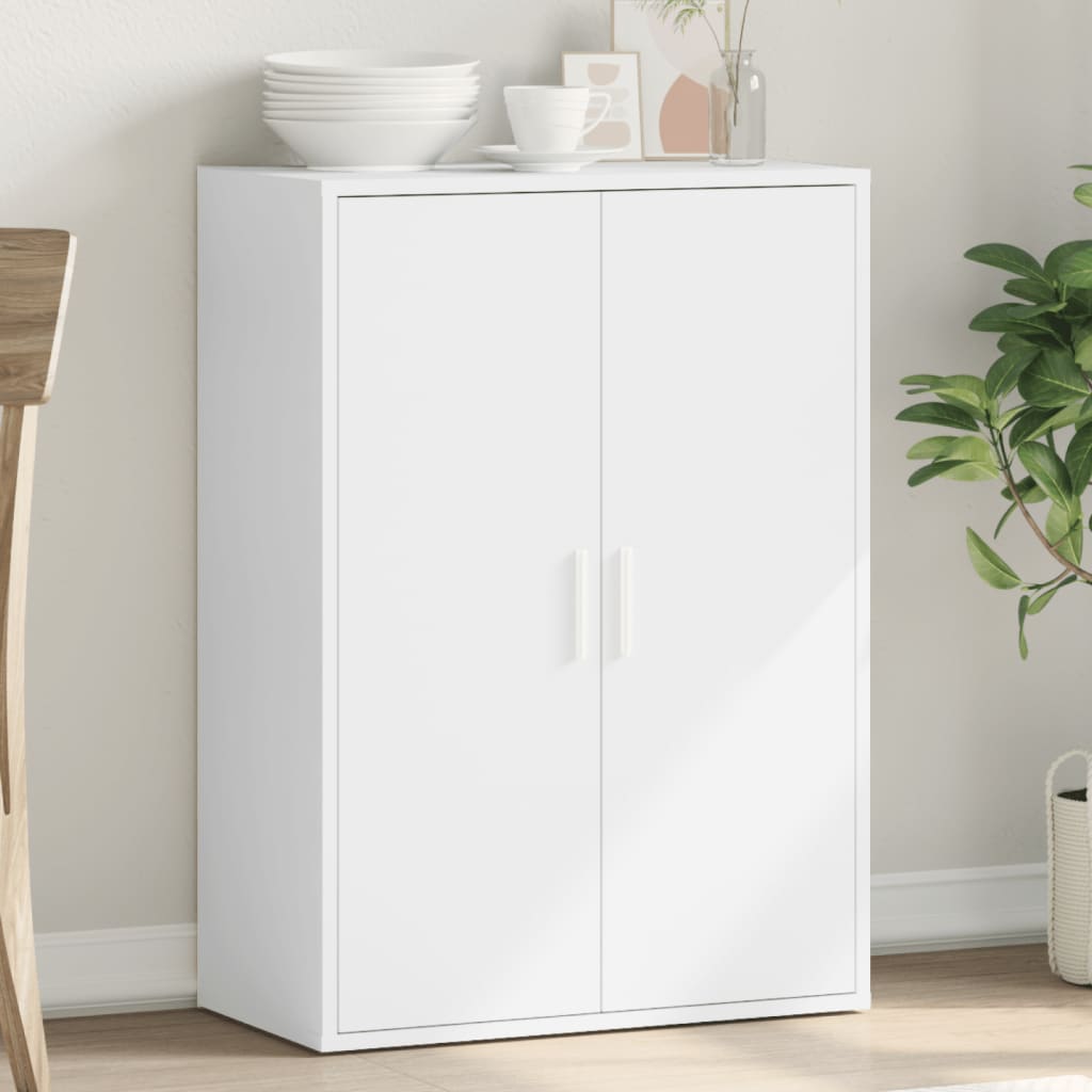 Buffet blanc 60x31x84 cm bois d'ingénierie - XIOS