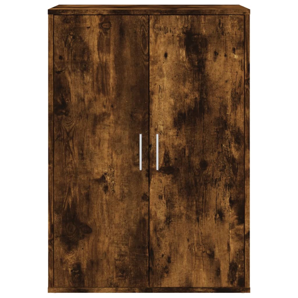 Buffet chêne fumé 60x31x84 cm bois d'ingénierie - XIOS