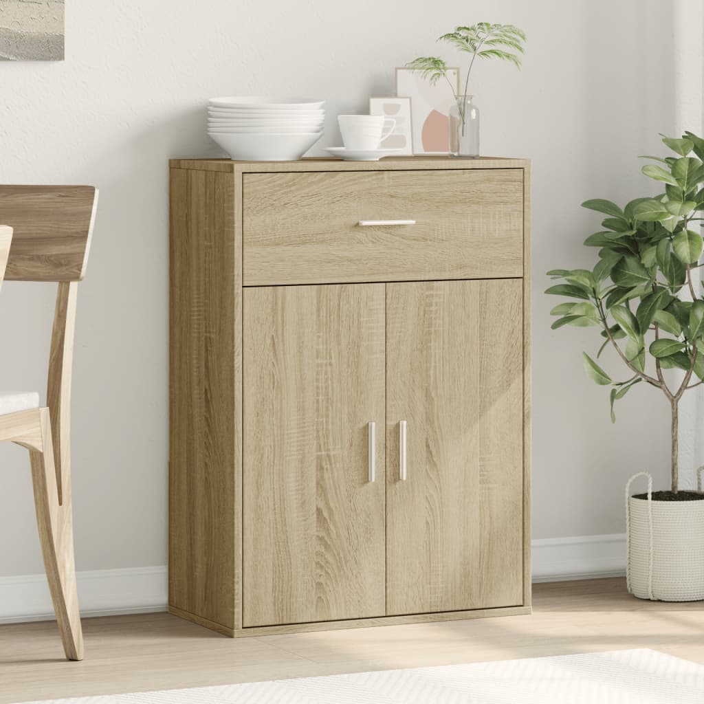 Buffet chêne sonoma 60x30x84 cm bois d'ingénierie - XIOS