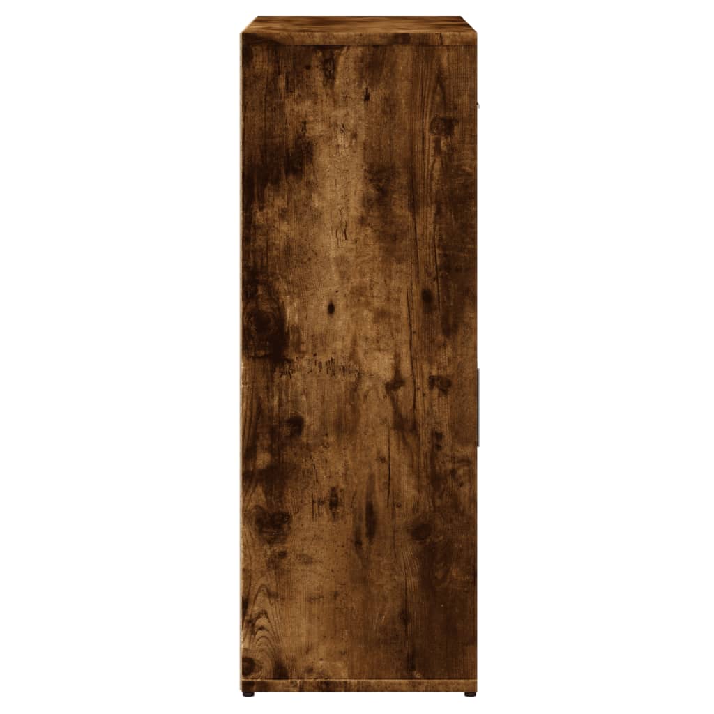 Buffet chêne fumé 60x30x84 cm bois d'ingénierie - XIOS