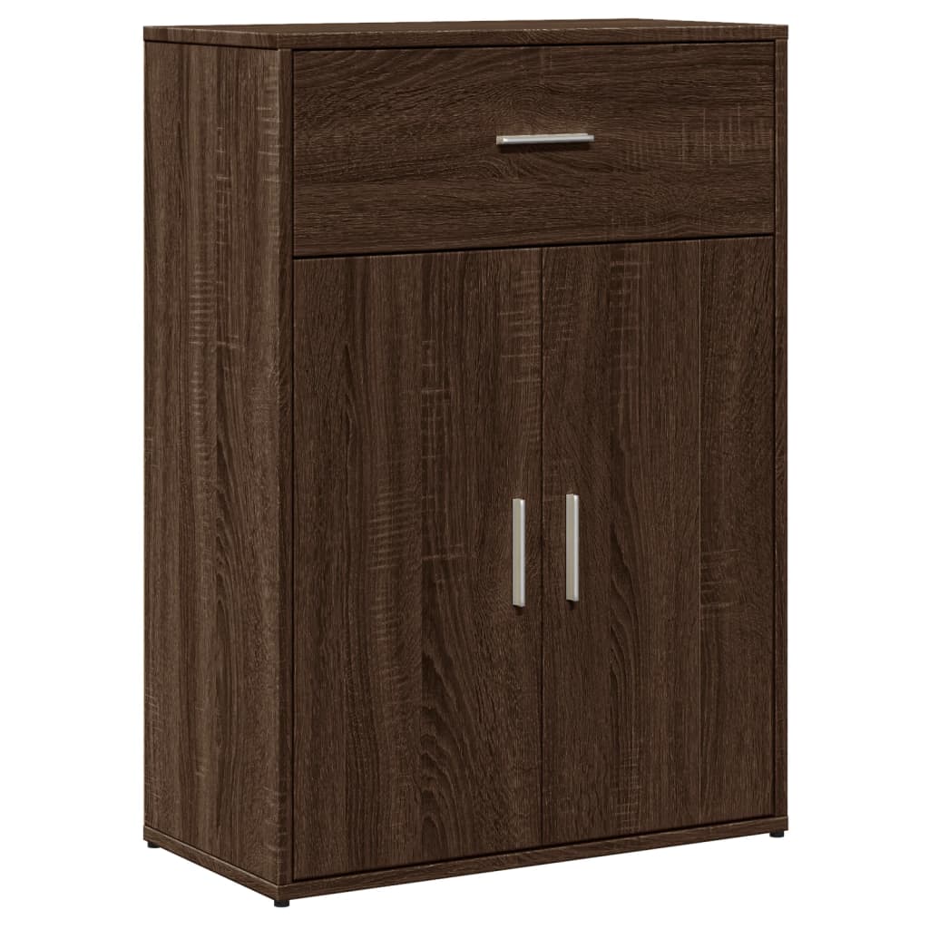 Buffet chêne marron 60x30x84 cm bois d'ingénierie Buffets & bahuts vidaXL