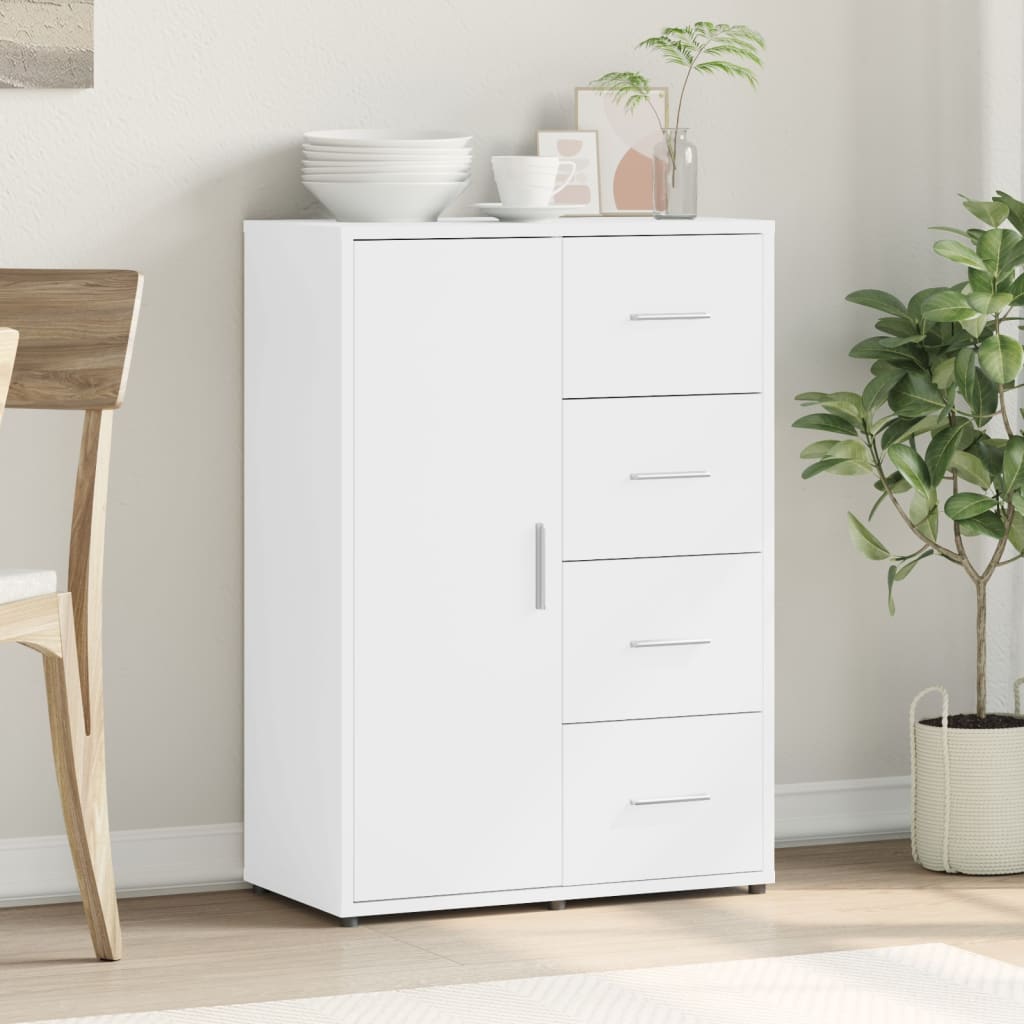 Buffet blanc 60x31x84 cm bois d'ingénierie - XIOS