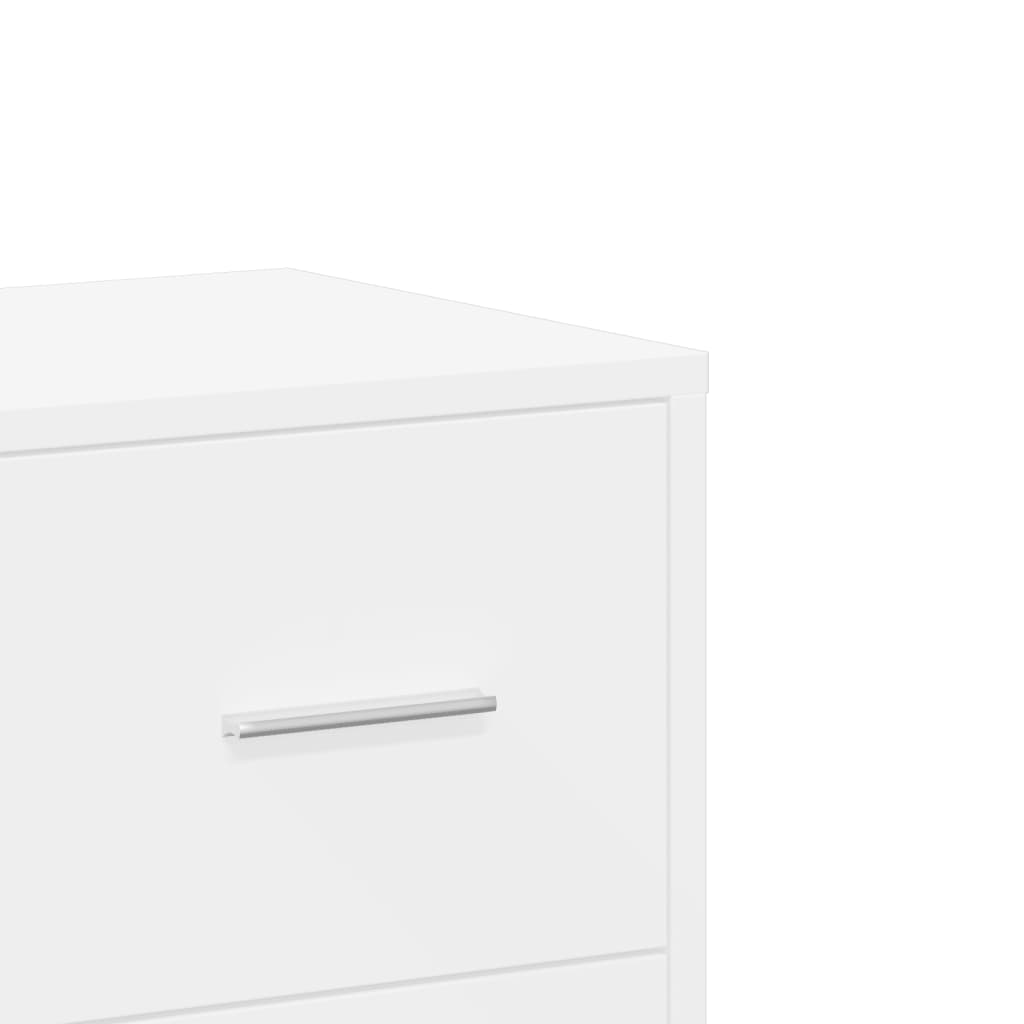Buffet blanc 60x31x84 cm bois d'ingénierie - XIOS