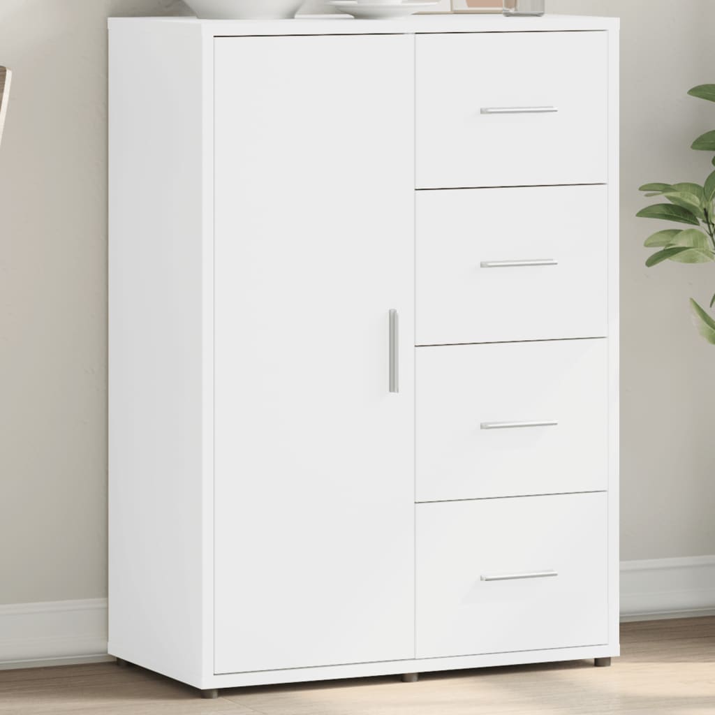 Buffet blanc 60x31x84 cm bois d'ingénierie - XIOS