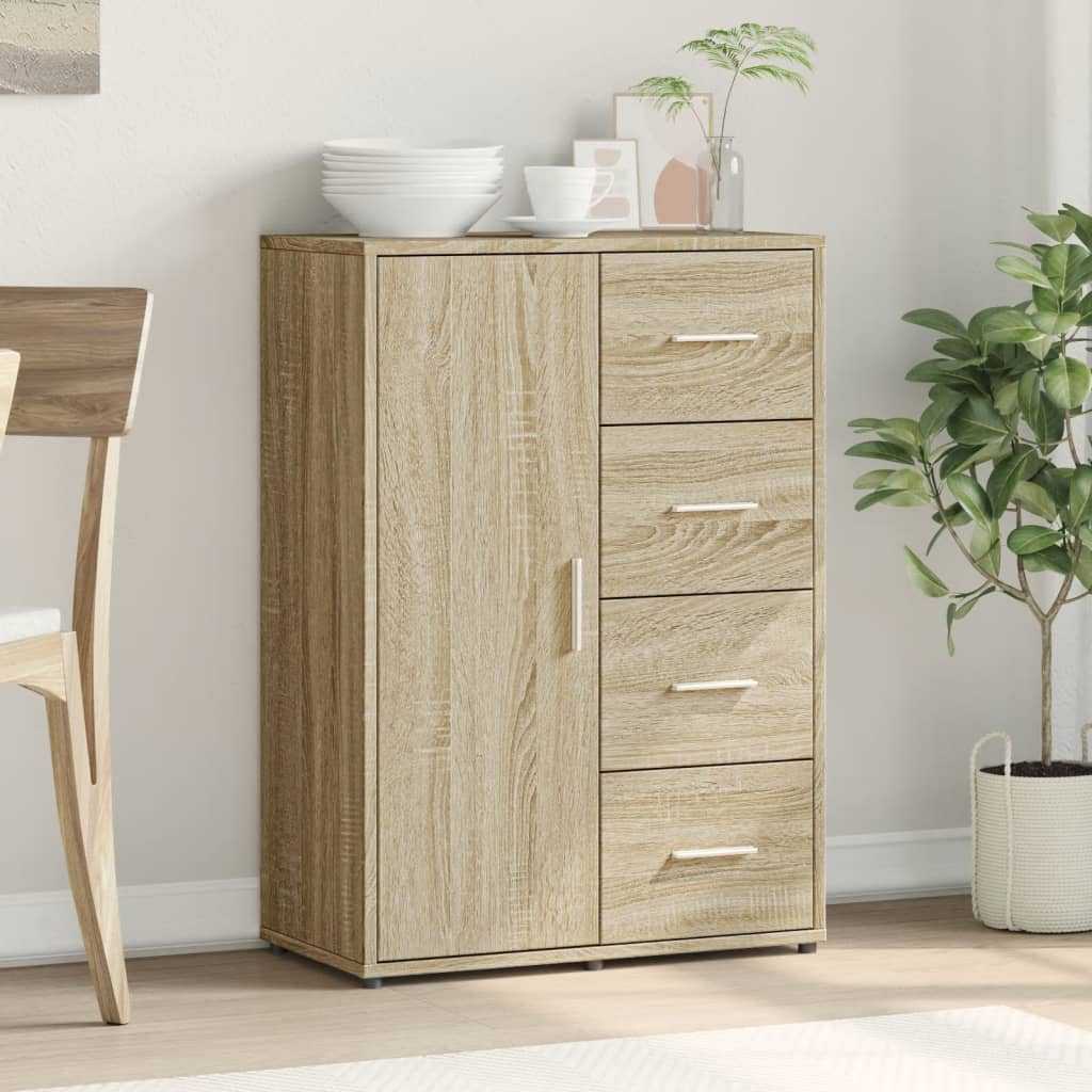 Buffet chêne sonoma 60x31x84 cm bois d'ingénierie - XIOS