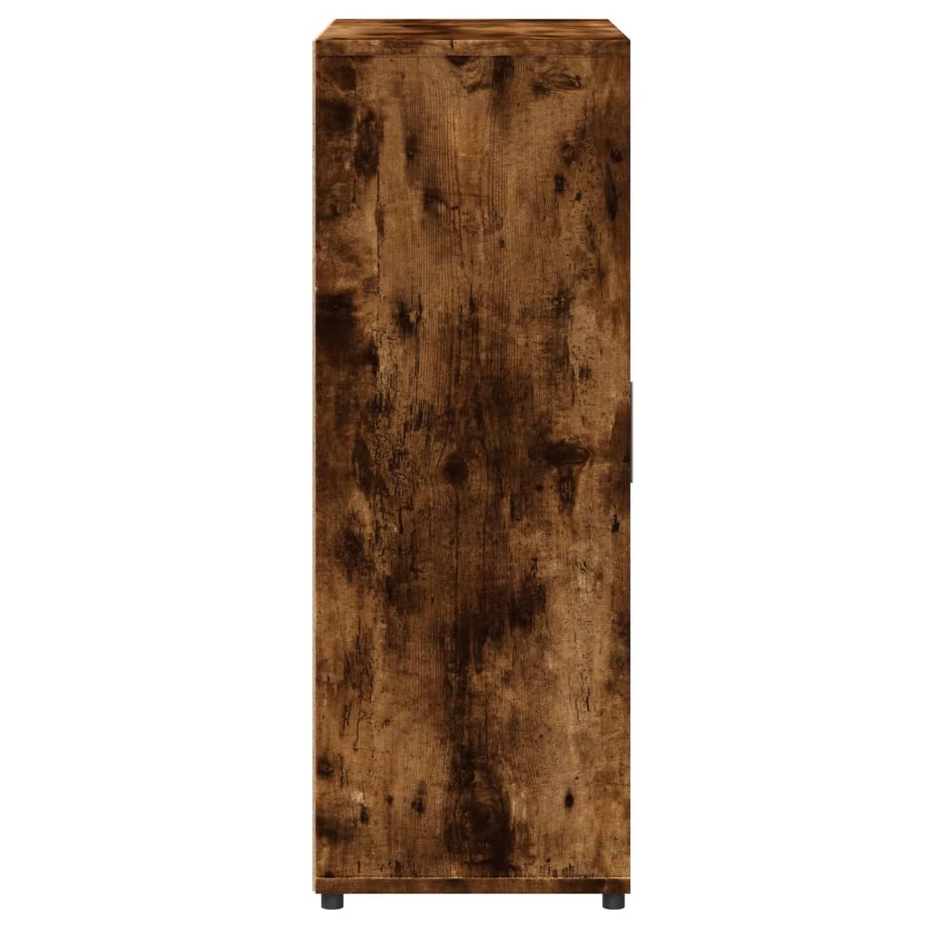 Buffet chêne fumé 60x31x84 cm bois d'ingénierie - XIOS