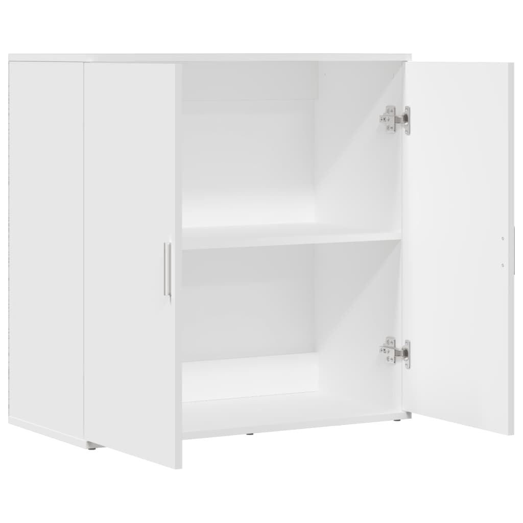 Buffet blanc 79x38x80 cm bois d’ingénierie - XIOS
