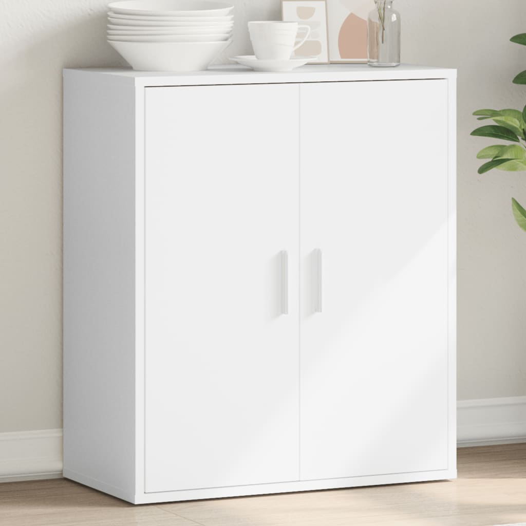 Buffet blanc 79x38x80 cm bois d’ingénierie - XIOS