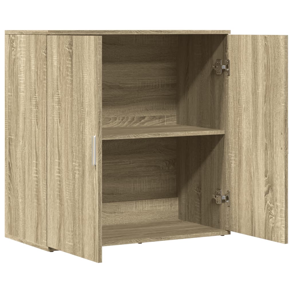 Buffet chêne sonoma 79x38x80 cm bois d'ingénierie - XIOS