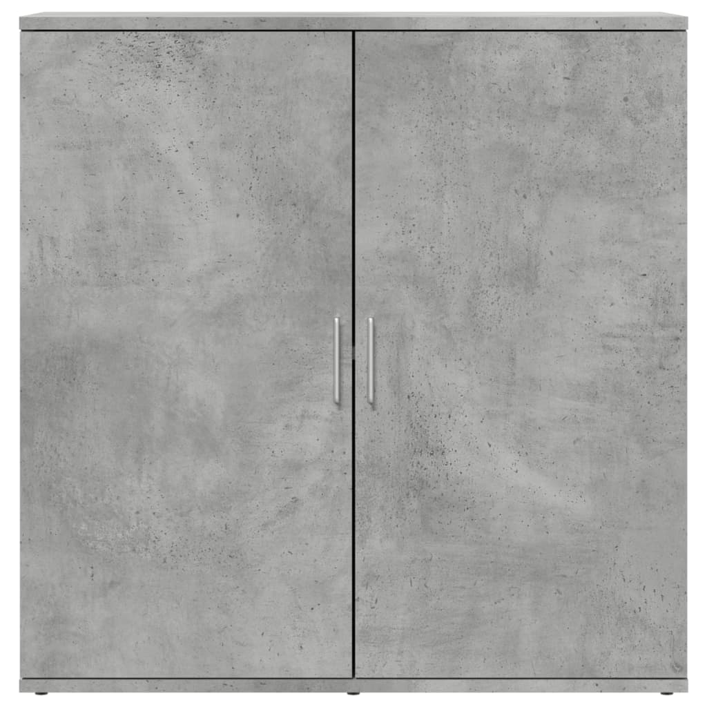 Buffet gris béton 79x38x80 cm bois d'ingénierie - XIOS