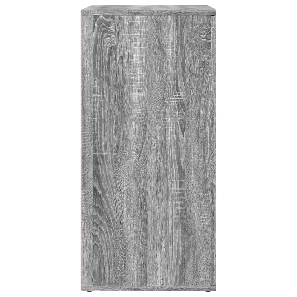 Buffet sonoma gris 79x38x80 cm bois d'ingénierie - XIOS