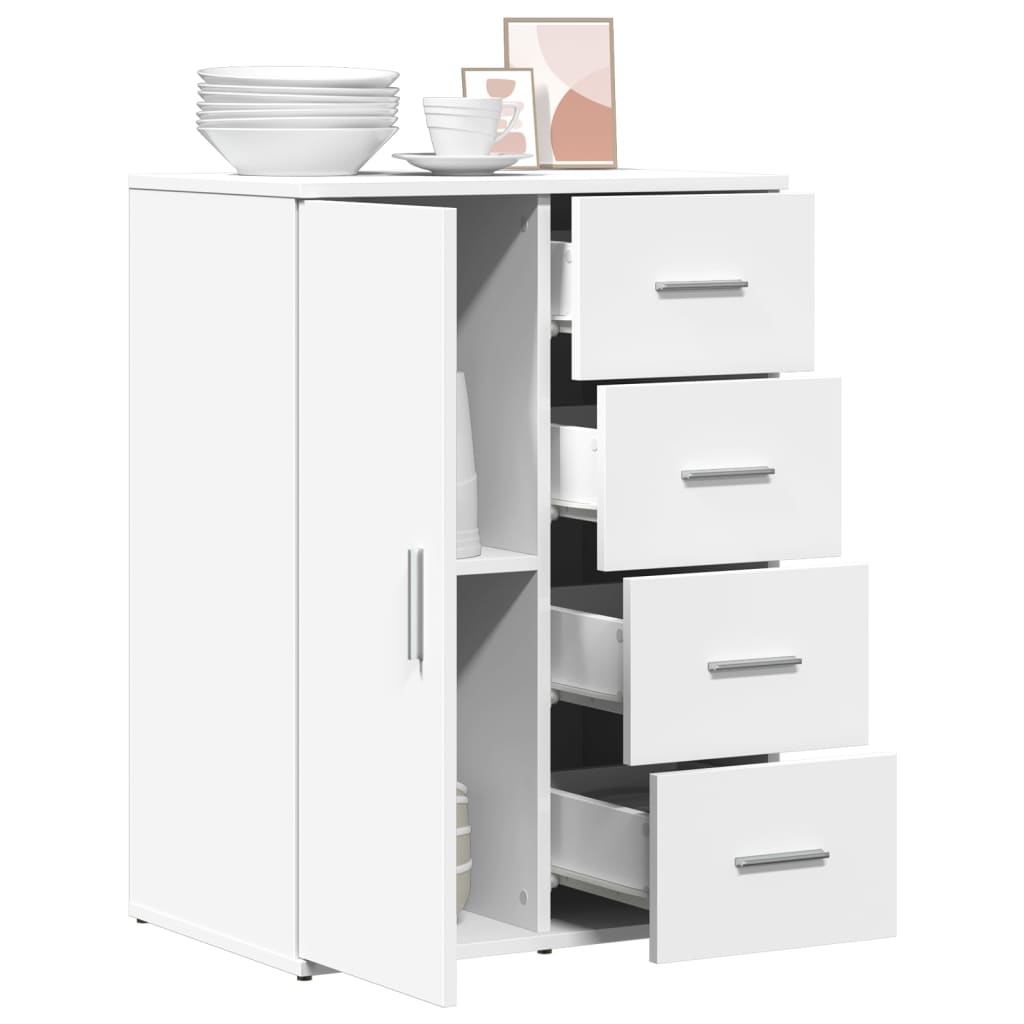 Buffet blanc 59x39x80 cm bois d'ingénierie - XIOS