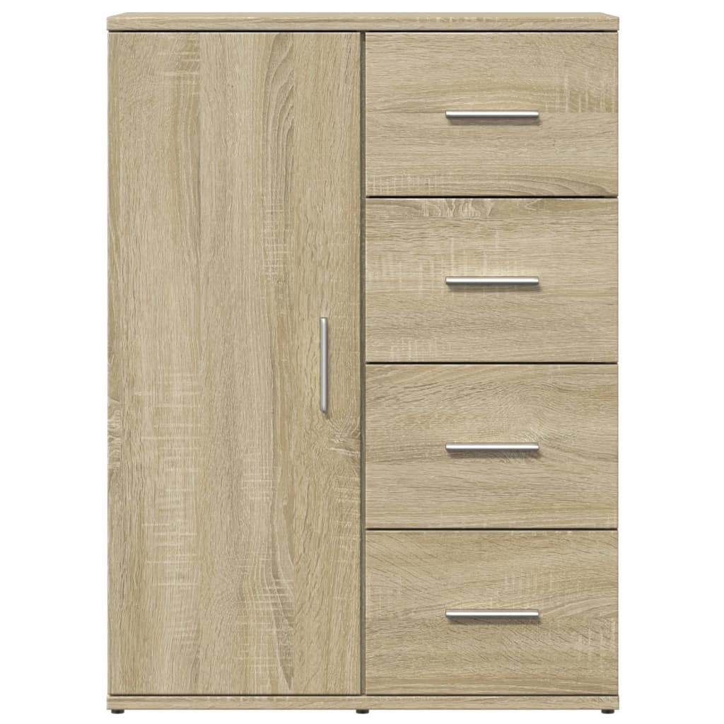 Buffet chêne sonoma 59x39x80 cm bois d'ingénierie - XIOS
