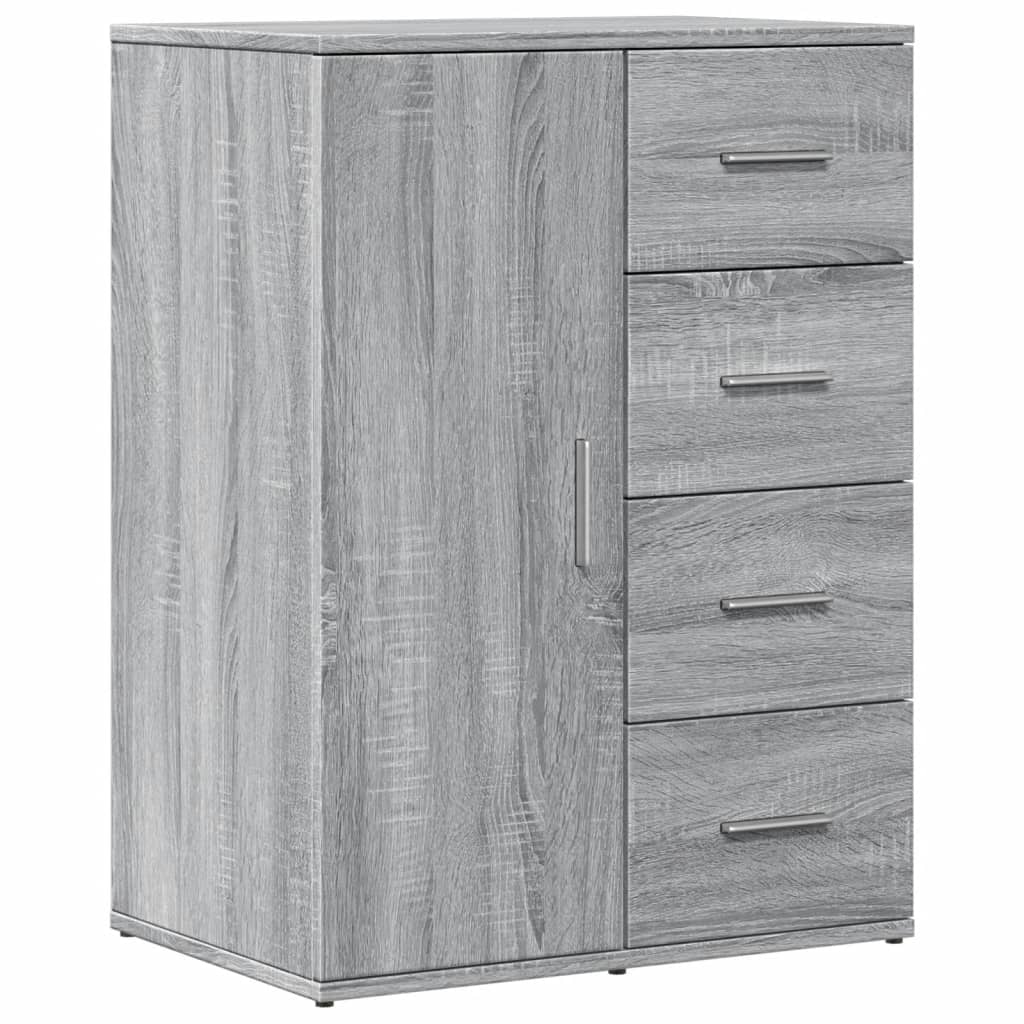 Buffet sonoma gris 59x39x80 cm bois d'ingénierie - XIOS