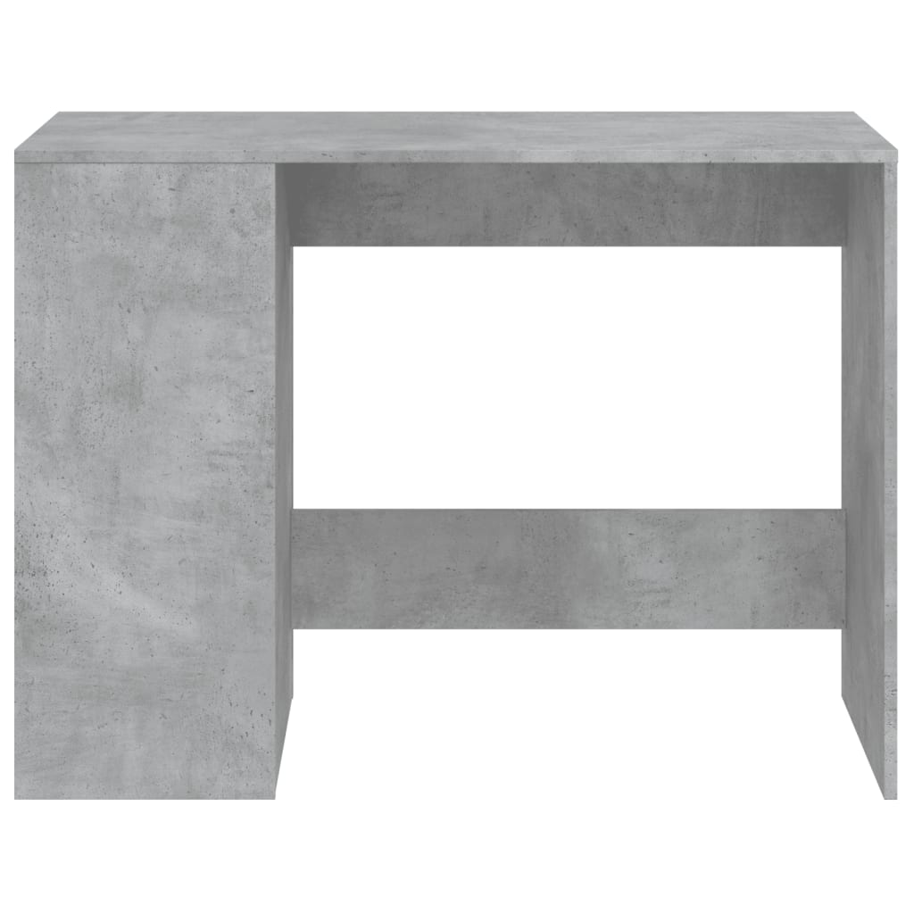 Bureau gris béton 102x50x75 cm bois d'ingénierie - XIOS
