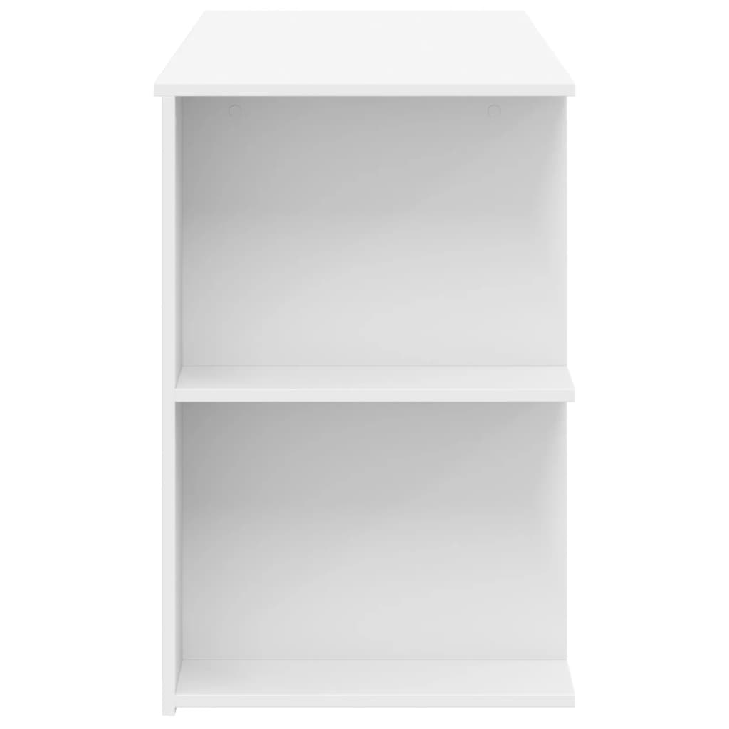 Bureau blanc 140x50x75 cm bois d'ingénierie - XIOS