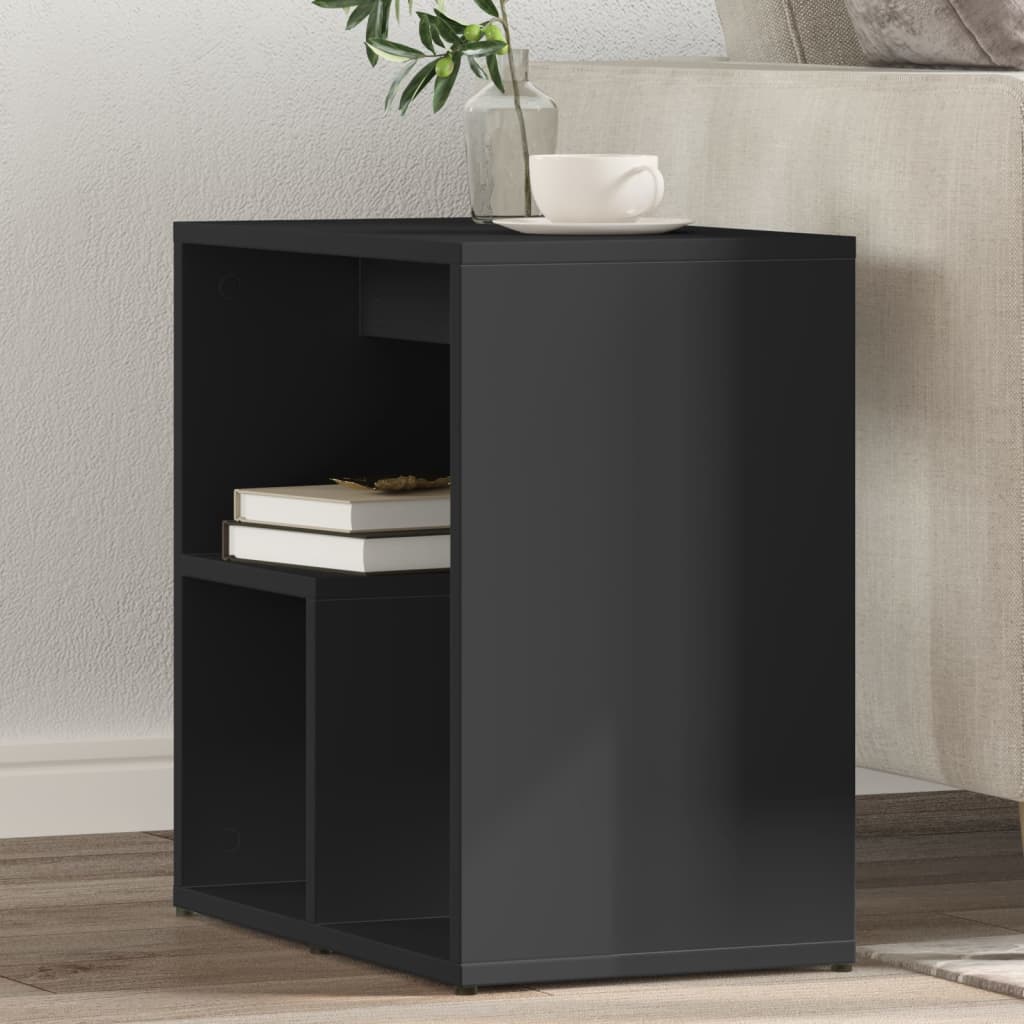 Table d'appoint Noir 50x30x50 cm Bois d'ingénierie - XIOS