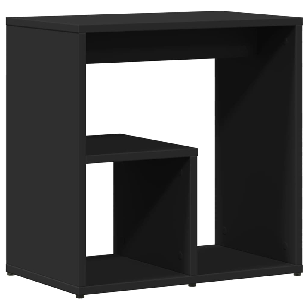 Tables d'appoint 2 pcs noir 50x30x50 cm bois d’ingénierie - XIOS