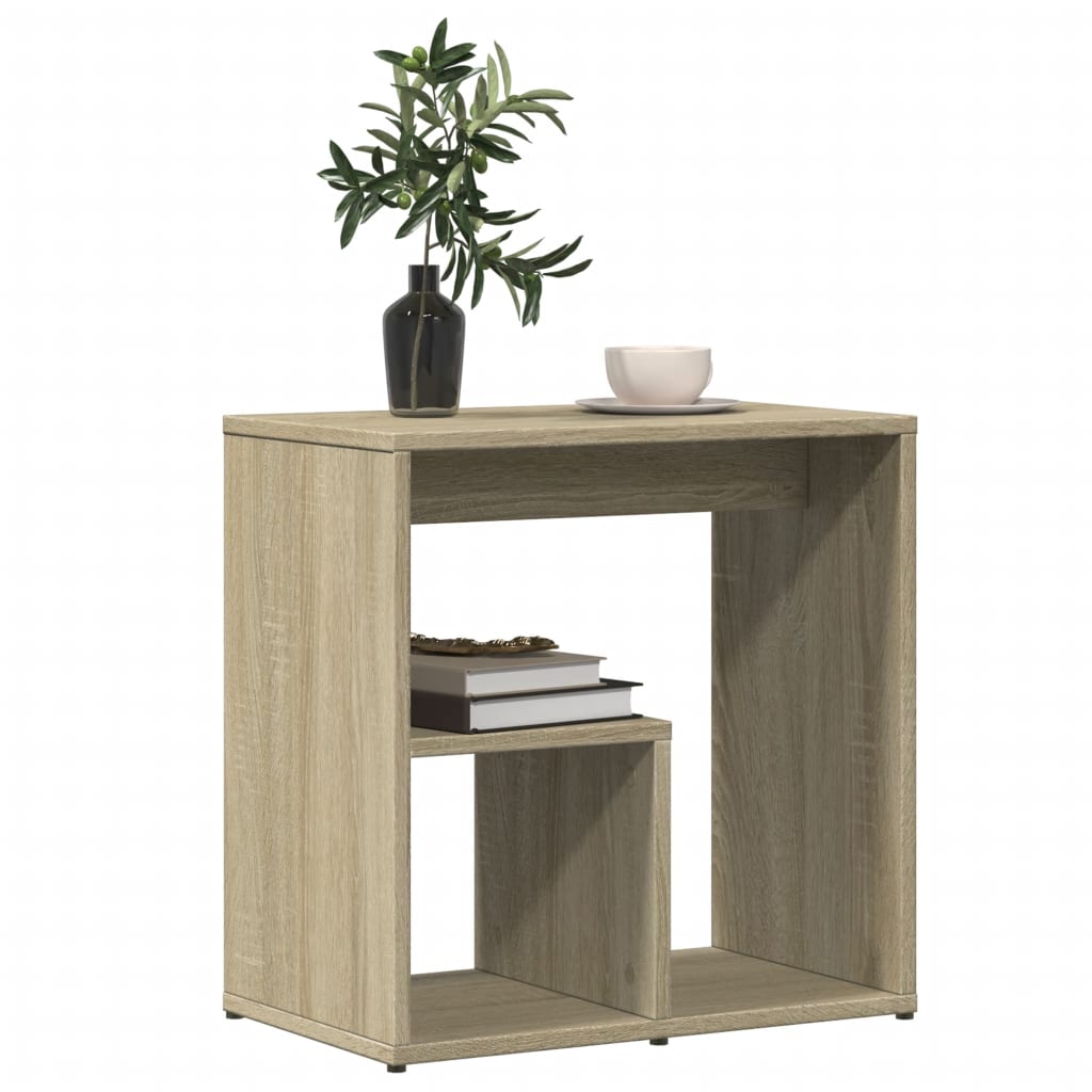 Table d'appoint Chêne sonoma 50x30x50 cm Bois d'ingénierie - XIOS