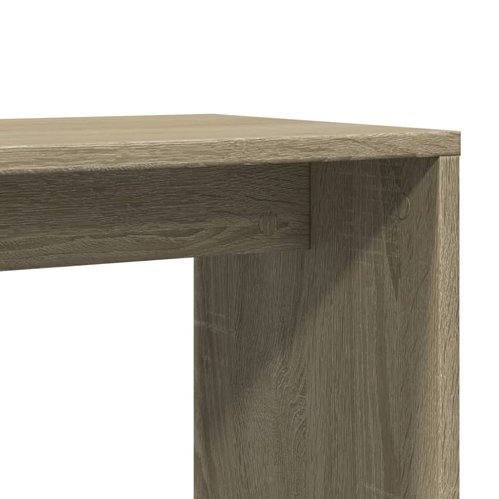 Table d'appoint Chêne sonoma 50x30x50 cm Bois d'ingénierie - XIOS